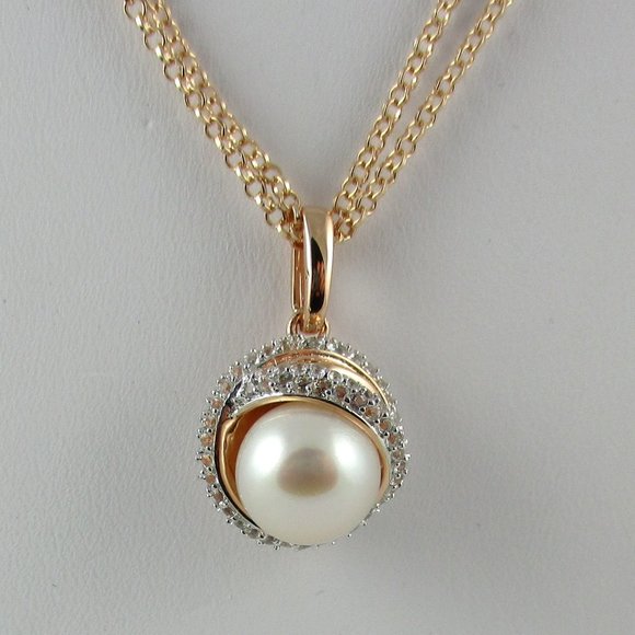 Honora Jewelry Honora Cultured Pearl Gemstone Pendant Chain Poshmark